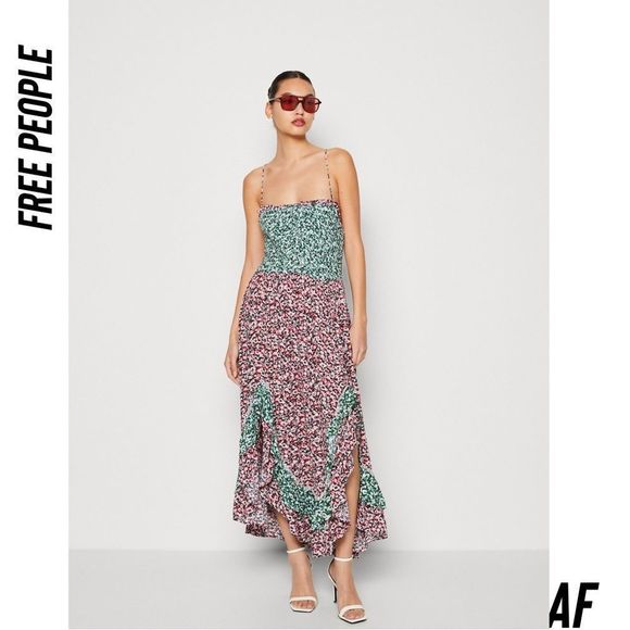 FREE PEOPLE ONE I LOVE MAXI DRESS NEW - Picture 7 of 9